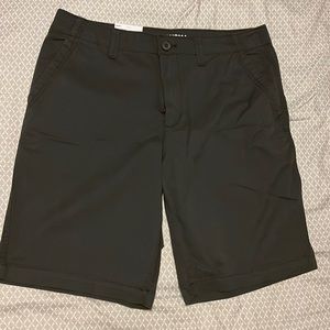 Sonoma 10-in inseam flat-front short in Carbon: size 33 (New With Tags)